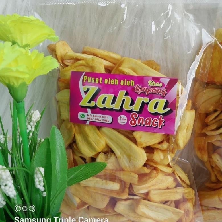 

Keripik Nangka Oven Manis Legit Grade B 100 Gram