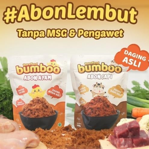 

Bumboo Abon Asli - Tekstur Lembut Mpasi Si Kecil - Sumber Protein - Tanpa Msg - Tanpa Pengawet