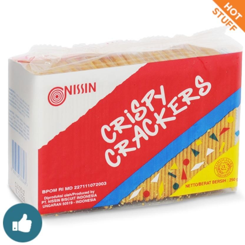 

Nissin Crispy Crackers 750 Gr Nissin Crispy Crackers 250 Gr