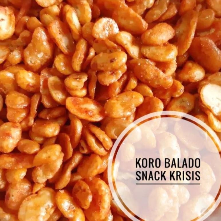

1Kg Kacang Koro Asin Balado Kulit