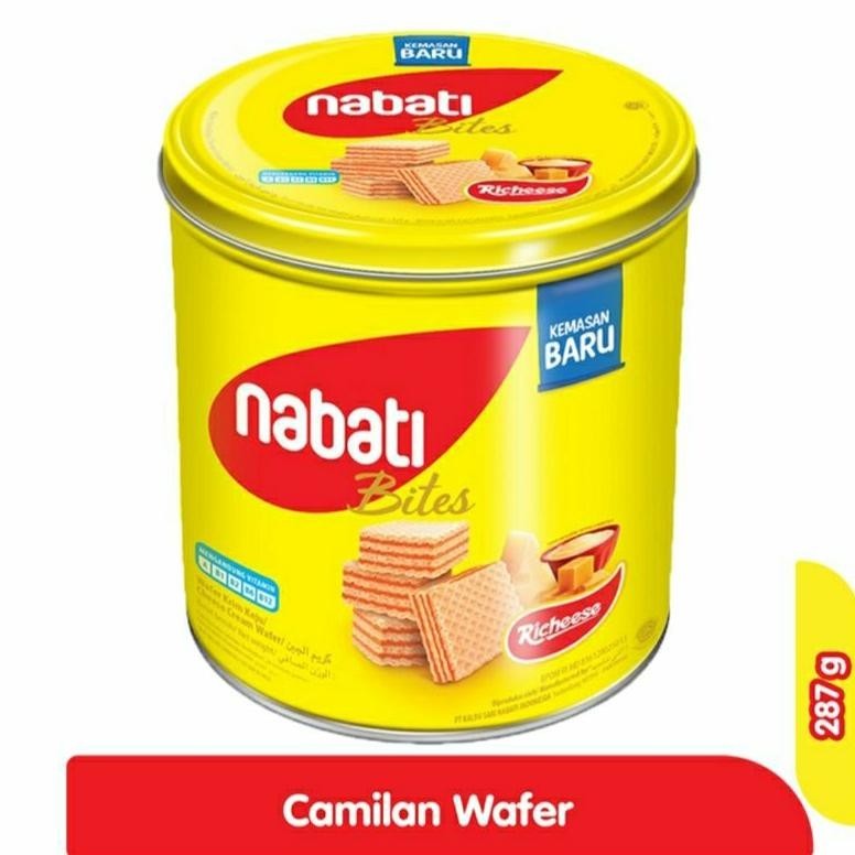 

Wafer Kaleng Tango,Nabati,Nissin Kemasan Kaleng All Variant