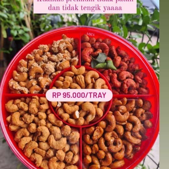 

kacang mete tray 5 rasa