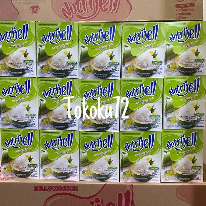 

Nutrijell Kelapa Muda 15 gr per box isi 12 pcs