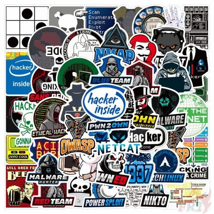 Sticker Stiker Koper Hacker Programmer