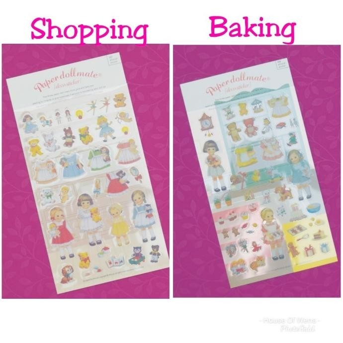 

Big Sale Paper Dollmate Diary Deco Stickers - Diary Sticker Lucu Berkualitas