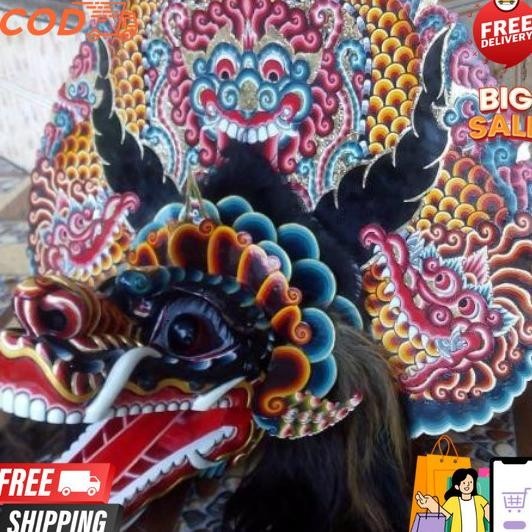 Barongan Anak Barongan Barongan Murah Jaranan Kediri Terbaru Barongan Spon Devil Mainan Anak Baronga