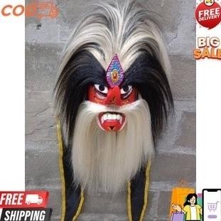 Ganongan Topeng Ganong Topeng Bujang Ganong Topeng Ganongan Anak Topeng Bujang Ganong Sintetis Tradi