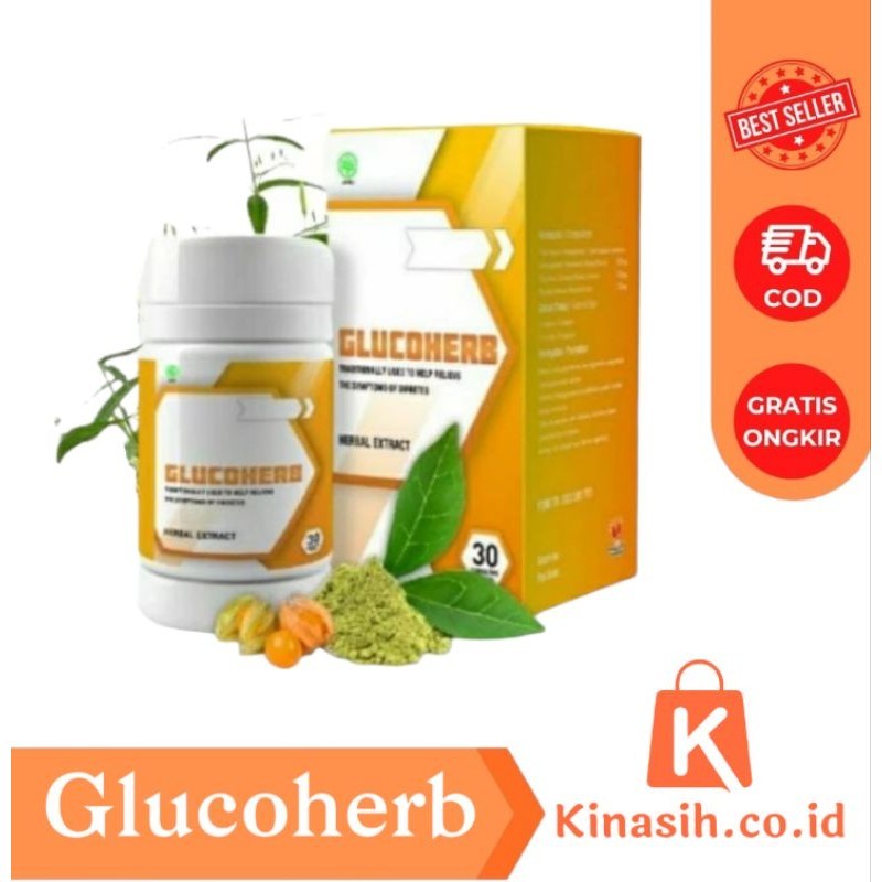 GlucoHerb Obat Diabetes Penurun  Gula Darah
