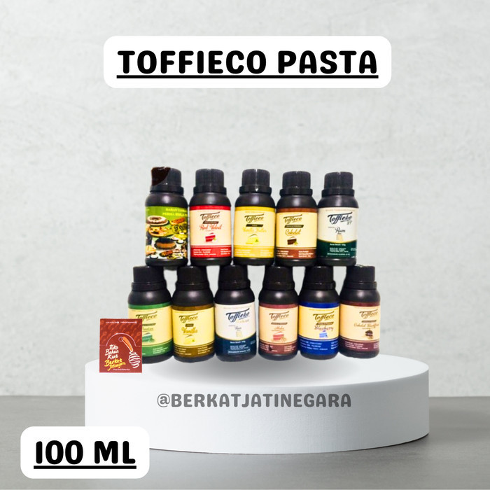 

[DIAJENG SHOP] TOFFIECO PASTA ALL VARIAN /PERISA RASA MAKANAN/TOFFIECO/ 100 ML - PANDAN SUJI