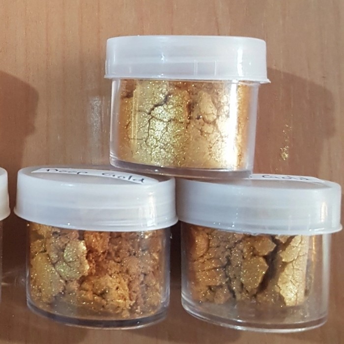 [DIAJENG SHOP] lustre dust gold edible 3 gr/edible luster dust/ pewarna makanan gold GRATIS ONGKIR