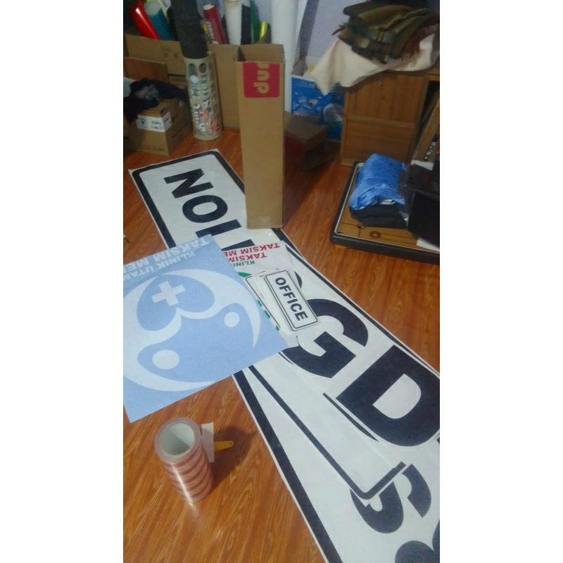 

cutting stiker custom