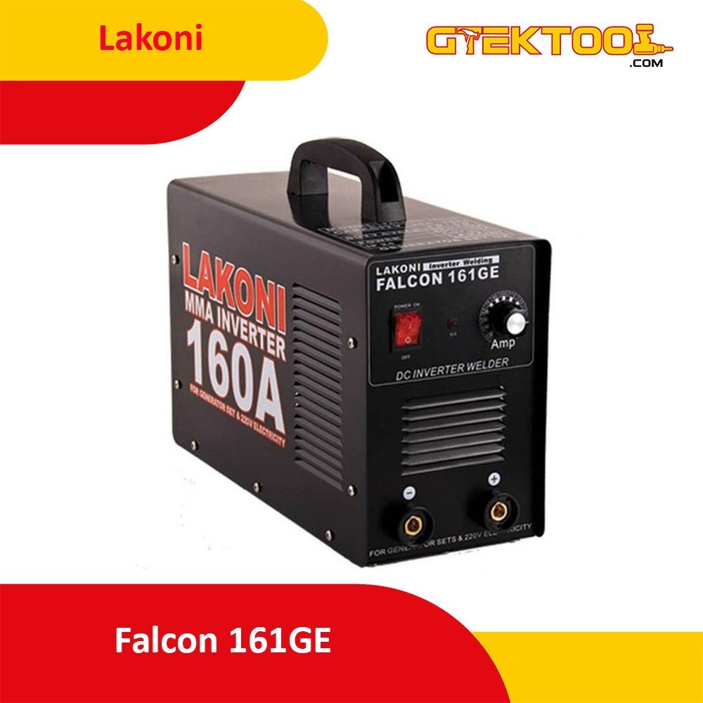 Lakoni Falcon 161GE / 161 GE Mesin Las listrik Inverter