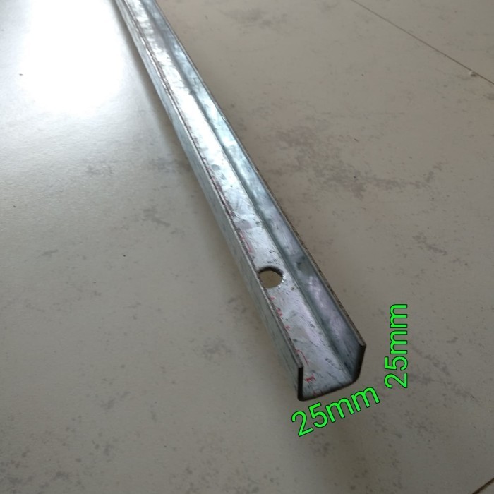 REL BAWAH WINA UNTUK PINTU SLIDING DAN LIPAT PANJANG 3M