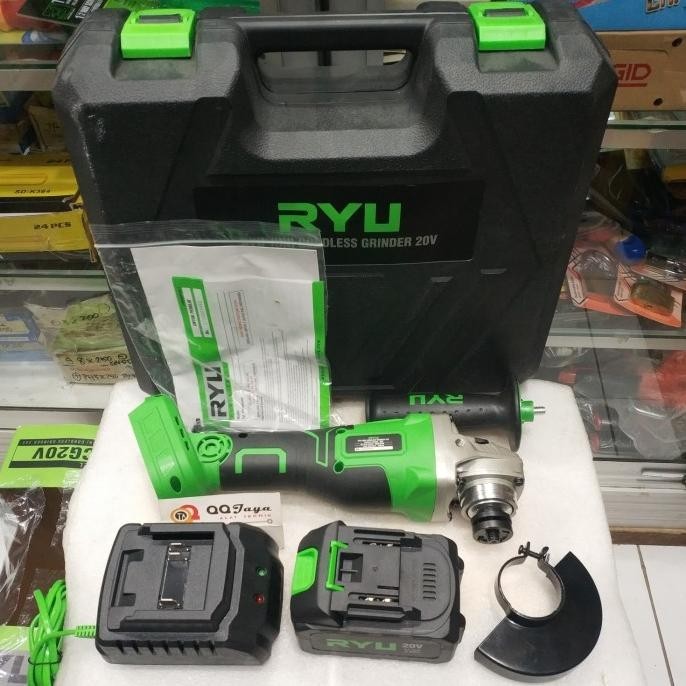 MESIN GERINDA CORDLESS RYU - CORDLESS GRINDER RCG 20V MURAH