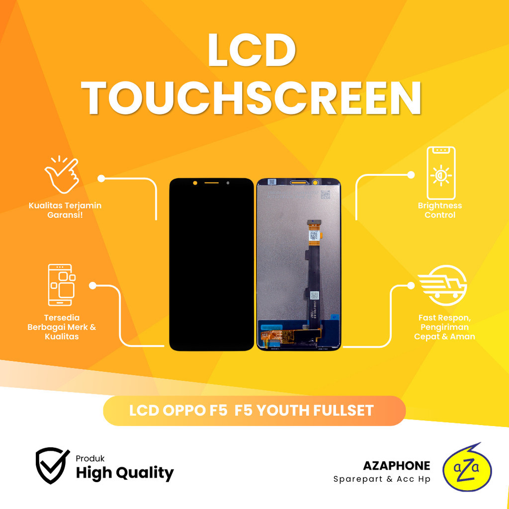 LCD TOUCHSCREEN OPPO F5 / F5 YOUTH FULLSET