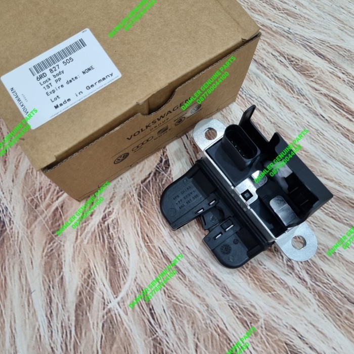 TAILGATE DOOR LOCK BAGASI TRUNK VW GOLF 5 6 POLO TIGUAN SCIROCO TOURAN