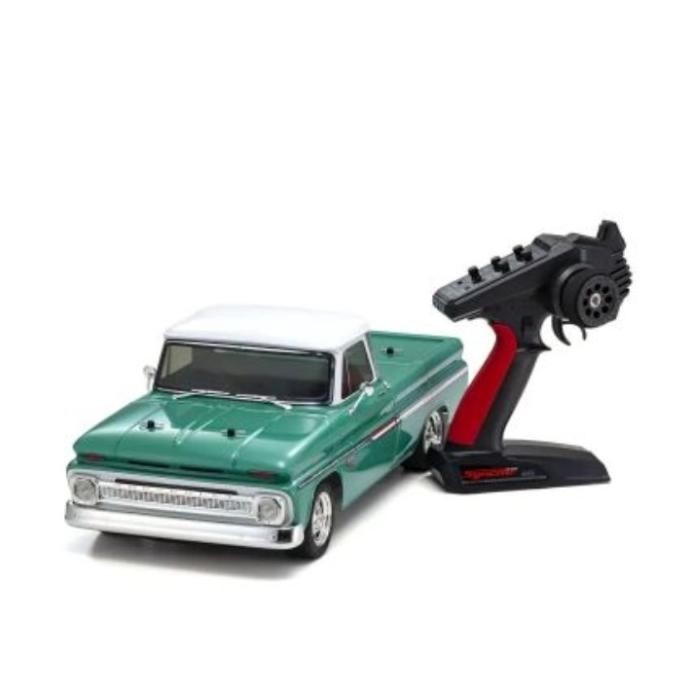 KY34435T1 KYOSHO FAZER MK2 1966 Chevy C10 Fleetside Pickup LightGreen