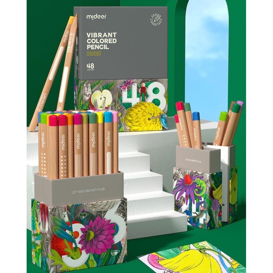 

Deer Vibrant Color Cil Sil Warna Alat Mewarnai Anak 4+