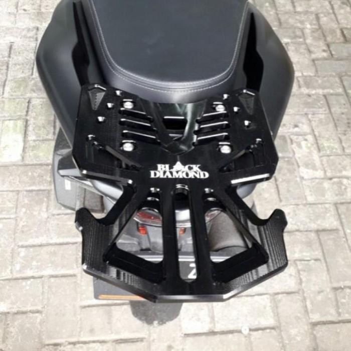 NEW BREKET BOX DUDUKAN BOX BELAKANG MOTOR ALL NEW HONDA PCX-150 /