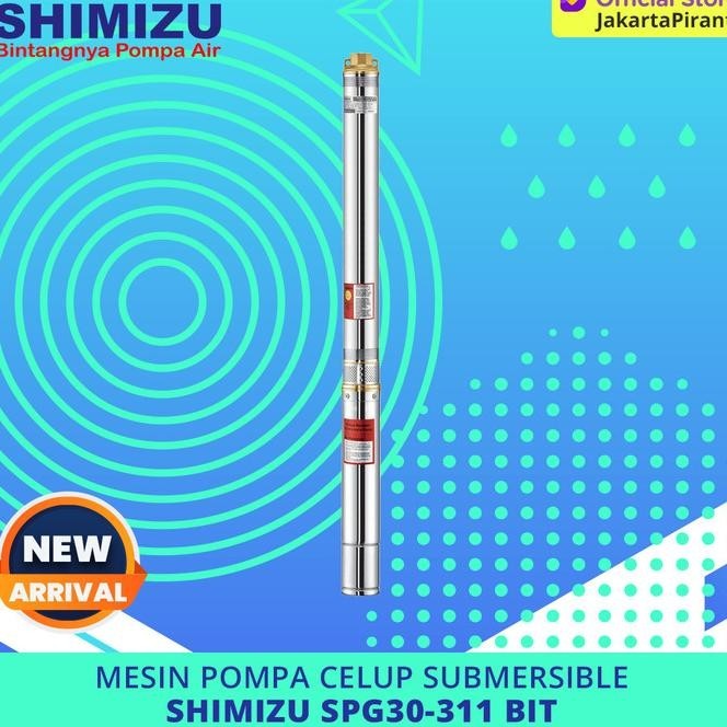 Pompa Celup Dalam Submersible Pump Satelit 0.5Hp Shimizu Spg30-311 Bit