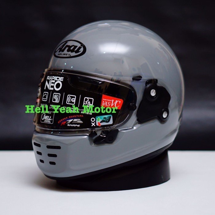 CLONE ARAI NEO RAPIDE NEW GREY 1:1 PREMIUM NOT SHOEI TSR SCOTT RX7 X