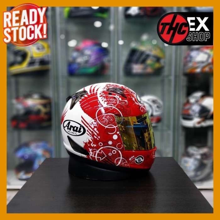 ARAI ASTRO IQ FICTION RED SIZE L FULLFACE 2ND HELMET