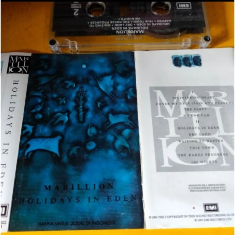 KASET PITA 1493- HOLIDAYS IN EDEN- MARILLION