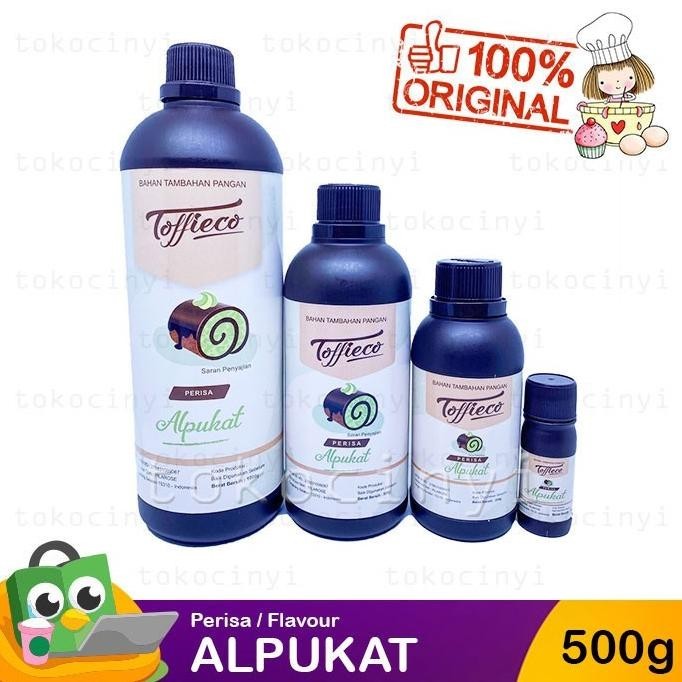 

Toffieco Flavour / Perisa - Alpukat / Avocado 500 Gr