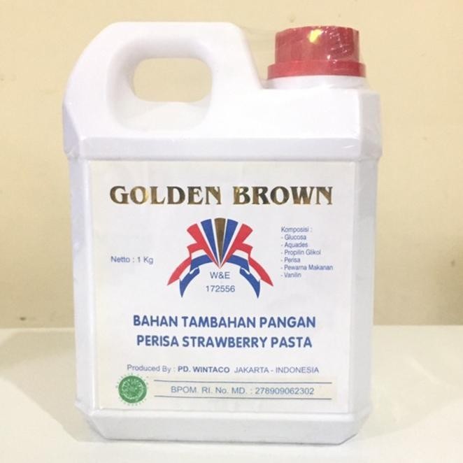 

Golden Brown Perisa Strawberry Stroberi Pasta 1Kg 1 Kg