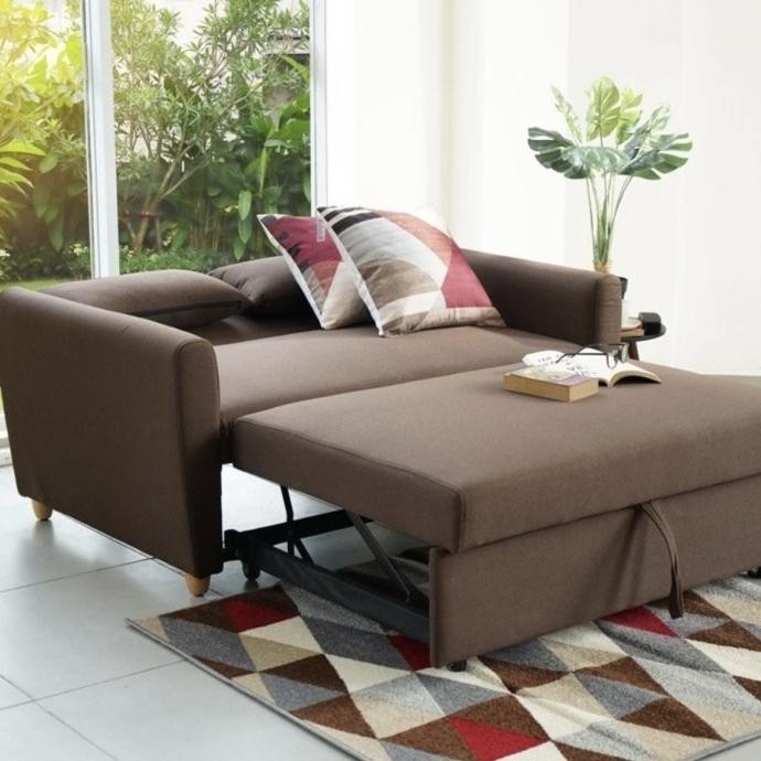 COD  SLEEPER SOFA SOFA SANTAI SOFA MINIMALIS BERBAHAN LEMBUT GINASALSA30