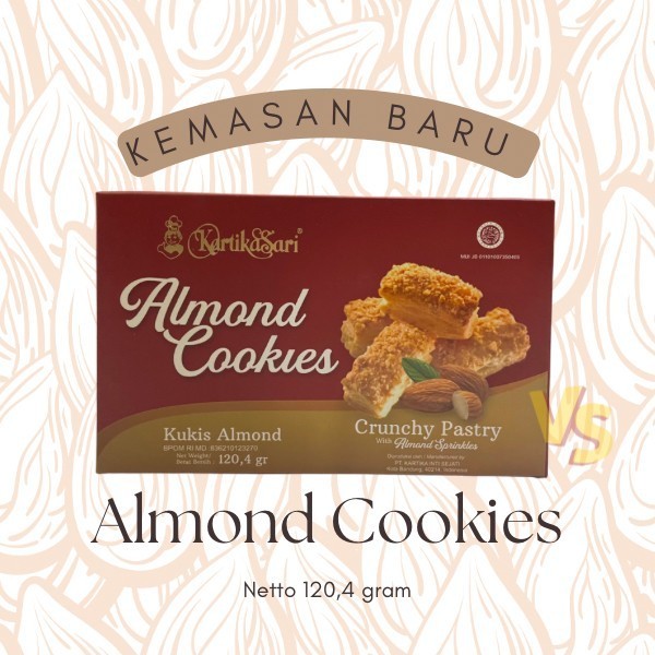 KARTIKA SARI ALMOND COOKIES BY KARTIKA TOAST