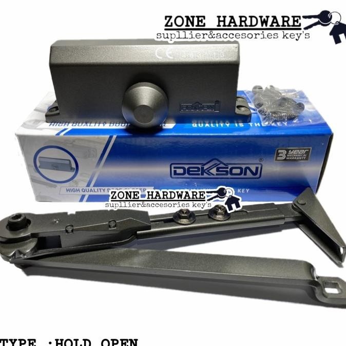 DOOR CLOSER DEKSON/Engsel Pintu Hidrolik/Penutup Pintu Otomatis BROWN