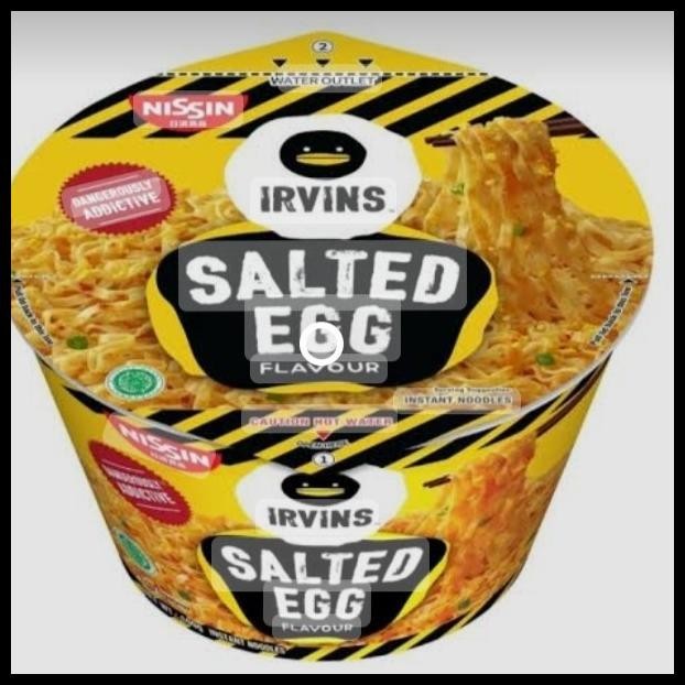 

Nissin X Irvins Salted Egg Instant Noodle Bowl