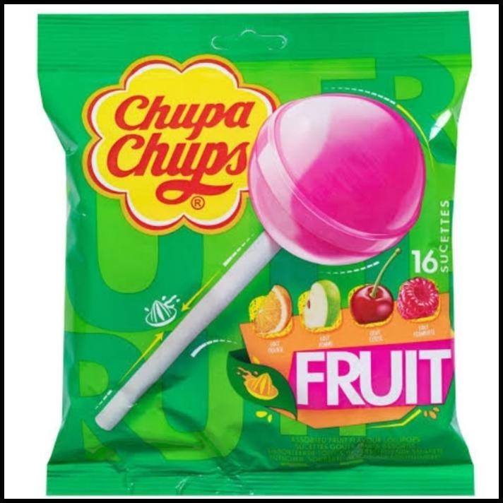 

Chupa Chups Fruit 16 Pieces