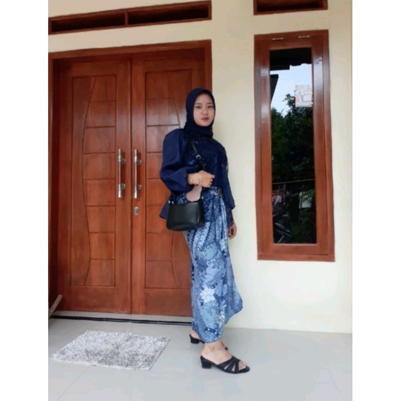 Promo Mega Sale 5.5 // Outer Organza Kondangan Crop mix Tile Brokat mutiara/Outer saja