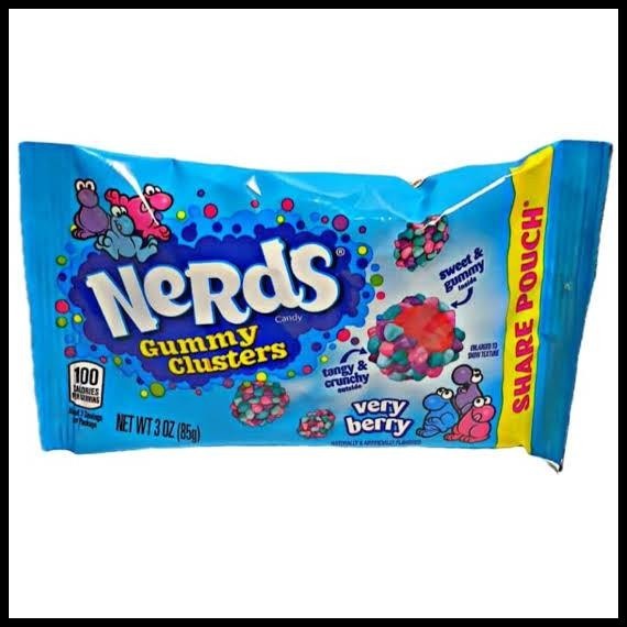 

Nerds Gummy Clusters Very Berry