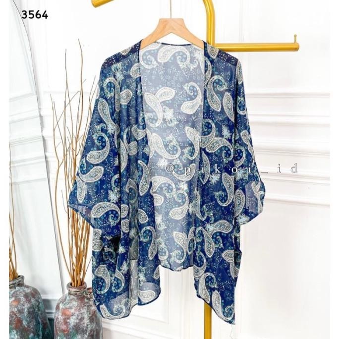 Best Seller Cardigan Wanita / Summer Outer / Bunga / Hawai / Outer Pantai Panjang Pengiriman Cepat