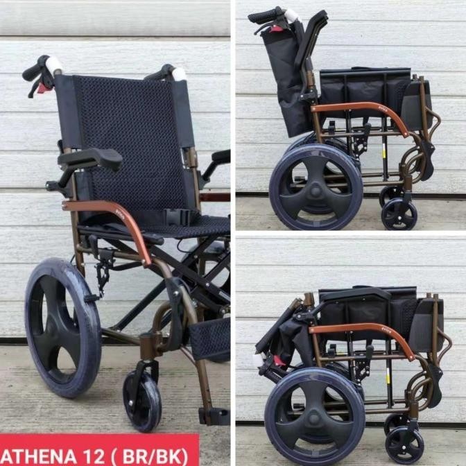 Kursi Roda Wheelchair Athena Avico Ban Kecil Grosiranmurah8