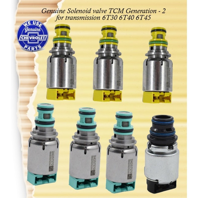 Solenoid Tcm Gen-1 - Chevy Captiva-Sonic-Trax-Cruze