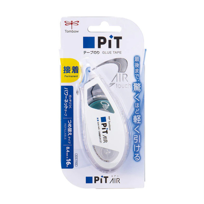 

Tombow Pit Air Glue Tape - 8.4 Mm X 16 M / Lem Roll