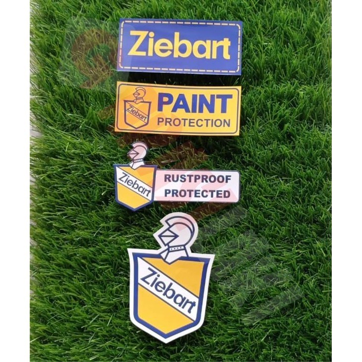 

Sticker Ziebart Paket Hemat