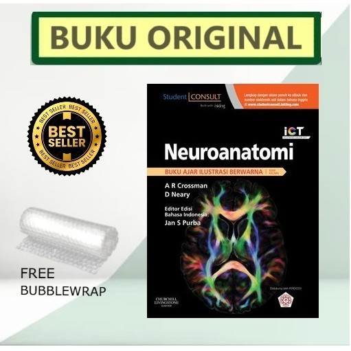 

[ORIGINAL] Neuroanatomi - Buku Ajar Ilustrasi Berwarna 5e , Crossman