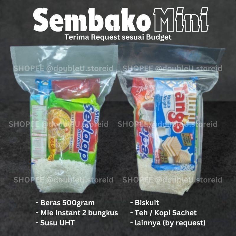 

Paket Sembako Mini Berbagi Jumat Berkah Bingkisan Snack