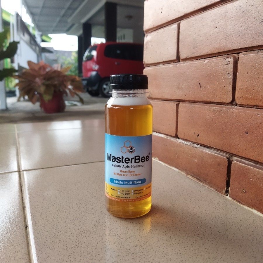 

MADU MULTIFLORA - 0,34 KG, Madu Asli MasterBee, No Pakan