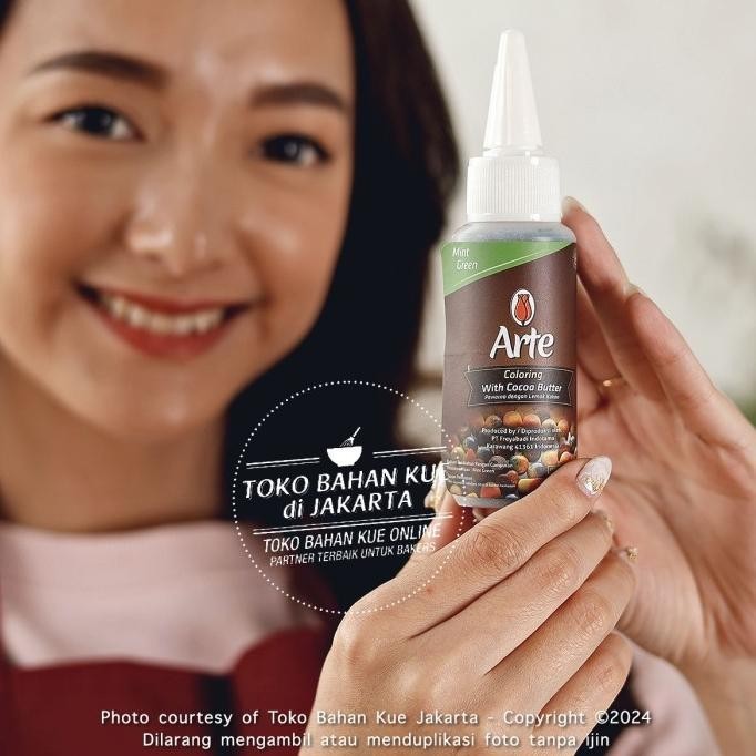 

Tulip Arte Mint Green Chocolate Coloring Cocoa Butter Pewarna Hijau
