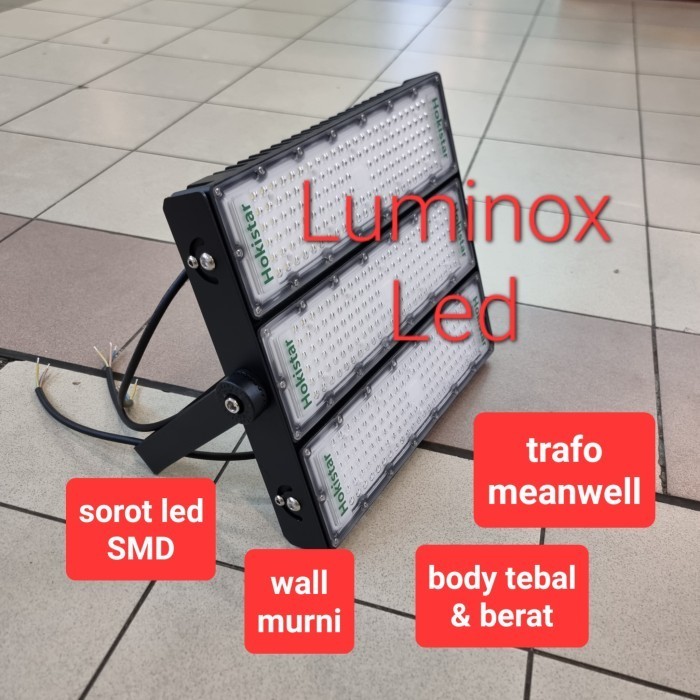 Lampu Tembak Sorot Led Cob 300Watt 300W Flood Light Led 300 Watt 220V Ori