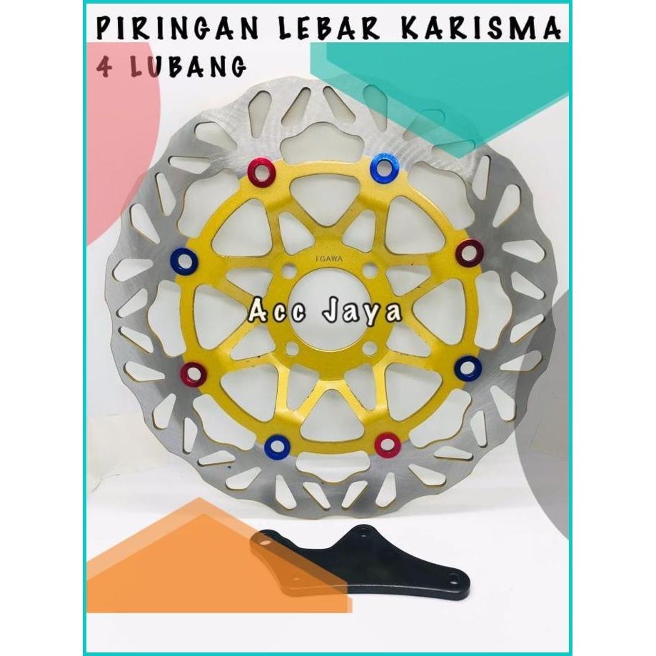 Disc Piringan Cakram Igawa Model PSM Variasi 300mm Cs1 Karisma Supra X