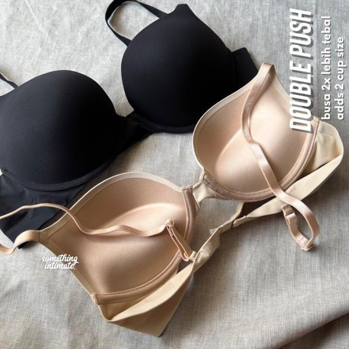 M&S Smooth Lines Double Push Up Bra Busa Tipis Pushup 34B 34C 36B 38B GJ