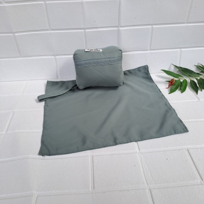 Mukena Travelling El 2 In 1 Silky Korea Kecil Adem Praktis