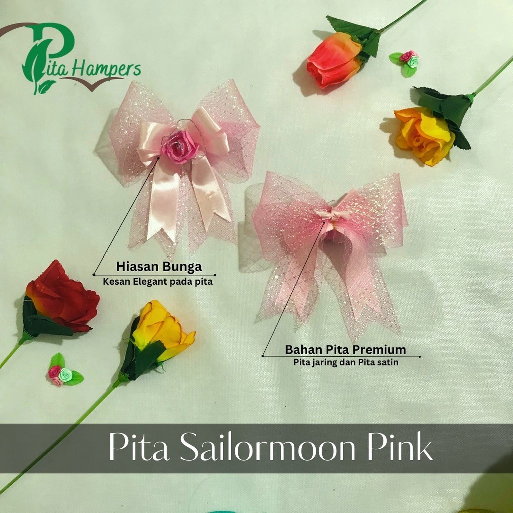 

Pita lebaran | Aksesoris tas | Sailormoon Pita cantik aksesoris pita hiasan imut ulang tahun kado